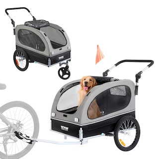 Foto 1 | Foto 1 | Carrito 2 En 1 Para Mascotas Vevor Con Remolque De Bicicleta Para Perros, De Hasta 40 Kg - Venta Internacional.