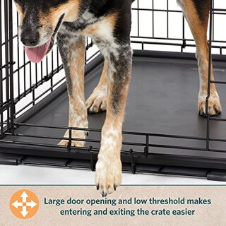 Foto 7 | Foto 7 | Jaula Para Perros Midwest Life Stages 36 Plegable De Metal Negro - Venta Internacional.