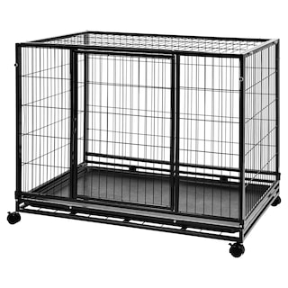 Foto 1 | Foto 1 | Caseta Para Perros Y Mascotas Amazon Basics, Portátil, Resistente, Negra - Venta Internacional.