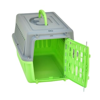 Foto 2 | Foto 2 | Jaula Transportadora Perro Gato Mascota Eo Safe Imports Esi-7842-1 Verde