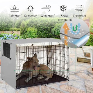 Foto 4 | Foto 4 | Funda Impermeable Para Jaulas Para Perros Medianos Y Grandes Huoguo - Venta Internacional.