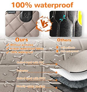 Foto 3 | Foto 3 | Funda De Asiento Para Mascotas Urpower, 100% Impermeable, Para Coches, Camiones Y Suv - Venta Internacional.