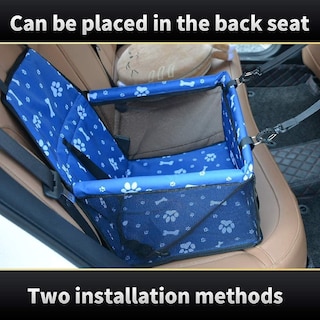 Foto 2 | Foto 2 | Jaula De Viaje Con Asiento Elevador Para Mascotas, Para Perros Y Gatos, Color Azul - Venta Internacional.