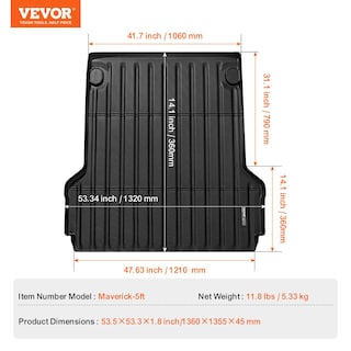 Foto 7 | Foto 7 | Alfombrilla Para Camión Vevor Compatible Con Ford Maverick 5f 2024 - Venta Internacional.
