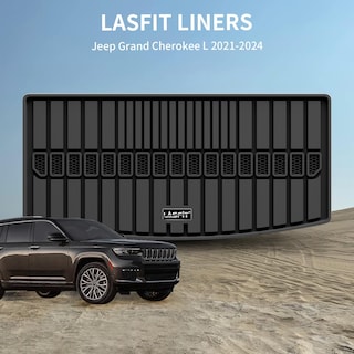 Foto 2 | Foto 2 | Alfombrilla De Maletero Lasfit Para Jeep Grand Cherokee L 2021-2025, Color Negro - Venta Internacional.