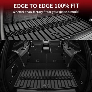 Foto 7 | Foto 7 | Alfombrilla De Maletero Lasfit Para Jeep Grand Cherokee L 2021-2025, Color Negro - Venta Internacional.