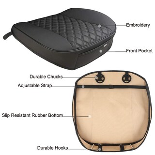 Foto 2 | Foto 2 | 1 Par De Fundas De Asiento De Coche De Piel Sintética Black Panther En La Parte Delantera - Venta Internacional.