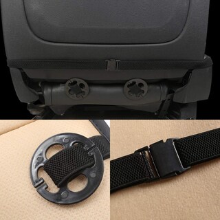 Foto 6 | Foto 6 | 1 Par De Fundas De Asiento De Coche De Piel Sintética Black Panther En La Parte Delantera - Venta Internacional.