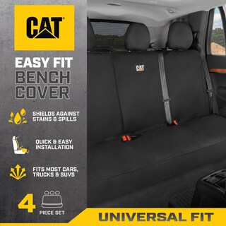 Foto 2 | Foto 2 | Funda De Asiento Cat Flexfit Para Coches, Camiones Y Suv En Negro - Venta Internacional.