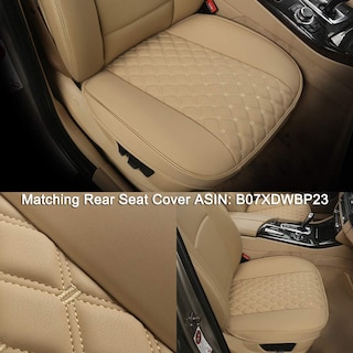 Foto 4 | Foto 4 | Funda De Asiento De Coche Con Diseño De Pantera Negra, Piel Sintética, Parte Delantera Beige, 1 Unidad - Venta Internacional.