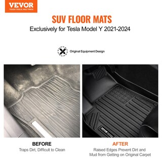 Foto 2 | Foto 2 | Revestimientos De Suelo De Coche Vevor Para Tesla Model Y 2021-2024 Para Todo Tipo De Clima - Venta Internacional.