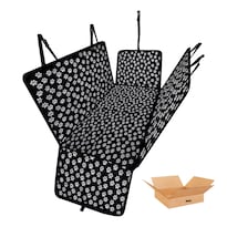 Cubre Asiento Belug Impermeable Para Auto Mascota Perro Negro