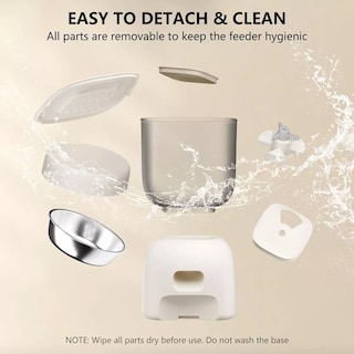 Foto 3 | Foto 3 | 3l Wifi App Alimentador Automático Para Perros Y Gatos Eo Safe Imports Esi-14164 Blanco