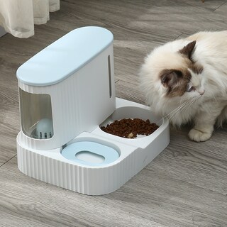 Foto 1 | Foto 1 | Comedero Automático De 3 Litros Para Perros Y Gatos Con Almacenamiento De Alimentos Secos - Venta Internacional.