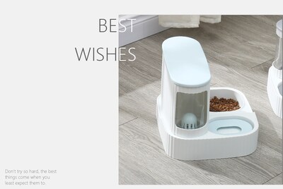 Foto 2 | Foto 2 | Comedero Automático De 3 Litros Para Perros Y Gatos Con Almacenamiento De Alimentos Secos - Venta Internacional.