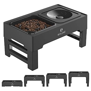 Foto 1 | Foto 1 | Cuencos Elevados Para Perros Els Pet Ajustables Con Alimentador Lento - Venta Internacional.
