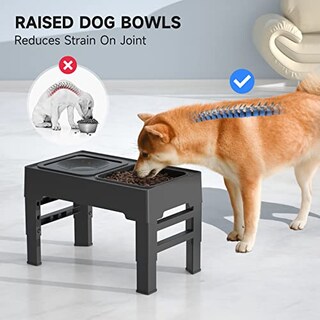 Foto 6 | Foto 6 | Cuencos Elevados Para Perros Els Pet Ajustables Con Alimentador Lento - Venta Internacional.