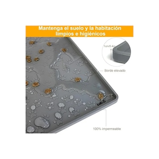 Foto 4 | Foto 4 | Tapete Antiderrapante Lab.g Silicon Para Mascotas Negro