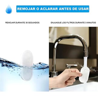 Foto 4 | Foto 4 | 12 Pcs Filtros Lab.g De Repuesto Para Fuente Bebedero Mascotas Blanco Negro