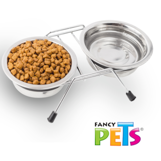 Foto 2 | Foto 2 | Fancy Pets Comedero Doble Con Apaciad De 16 Onzas Y 568 Mililítros