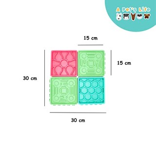 Foto 4 | Foto 4 | A Pets Life Set De Platos De Alimentación Lenta Para Perros, Collar Y Arnés Tipo T (mediano)