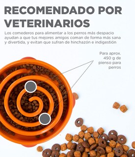Foto 2 | Foto 2 | Comedero Para Perros Slow Feeder Outward Hound Fun Feeder Slo Bowl - Venta Internacional.