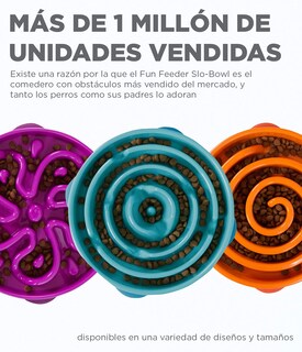 Foto 4 | Foto 4 | Comedero Para Perros Slow Feeder Outward Hound Fun Feeder Slo Bowl - Venta Internacional.