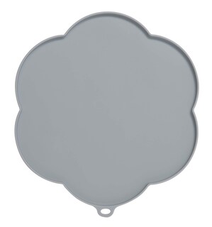 Foto 1 | Foto 1 | Mantel Individual Catit Cat Con Forma De Flor, Color Gris, 30 Cm De Diámetro - Venta Internacional.
