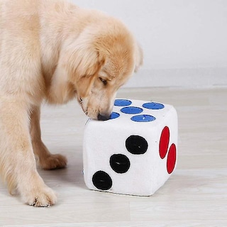 Foto 1 | Foto 1 | Alfombrilla Huoguo De Forro Polar Para Perros, Alimentación Lenta, Dados, 20 Cm - Venta Internacional.
