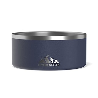 Foto 1 | Foto 1 | Cuenco Para Perros Hydrapeak, Antideslizante, Acero Inoxidable, 1,9 L (azul Marino) - Venta Internacional.