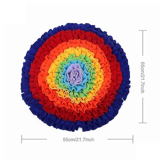 Foto 5 | Foto 5 | Alfombrilla Para Perros Snuffle Mat Para Gatos, Antideslizante, Lavable, 55 Cm - Venta Internacional.