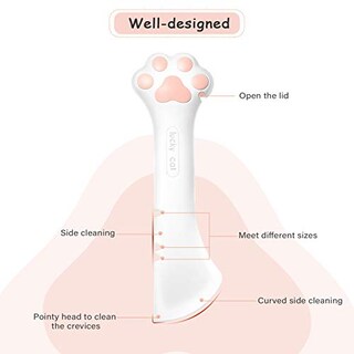 Foto 4 | Foto 4 | Juego De Cucharas Para Comida Para Mascotas Con Fundas De Silicona Para Gatos Y Perros - Venta Internacional.
