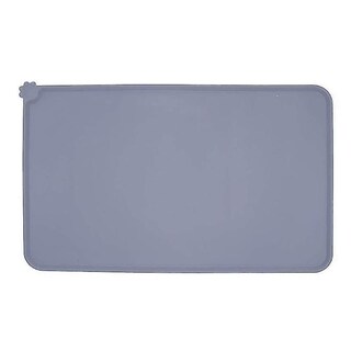 Foto 1 | Foto 1 | Alfombrilla De Silicona Para Alimentación De Mascotas Para Gatos, Impermeable, Gris - Venta Internacional.