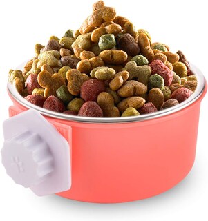 Foto 1 | Foto 1 | Comedero De Agua Y Comida Extraíble De Acero Inoxidable Crate Dog Bowl - Venta Internacional.