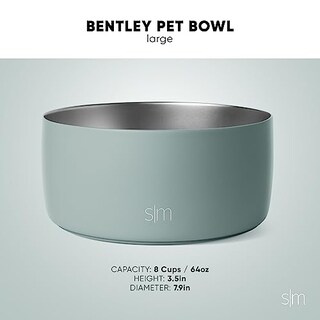 Foto 4 | Foto 4 | Cuenco De Agua Para Mascotas Bentley Simple Y Moderno De Acero Inoxidable - Venta Internacional.