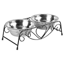 Jaula Para Pájaros, 3 Unidades, Suministros Dobles Para Mascotas, Cuenco Para Perros, Acero Inoxidab - Venta Internacional.