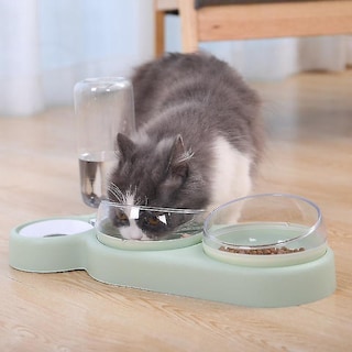 Foto 2 | Foto 2 | Cuencos Dispensadores De Comida Con Diseño Inclinable Y Elevado Para Mascotas, Perros Y Gatos - Venta Internacional.