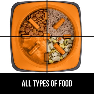 Foto 5 | Foto 5 | Cuenco Para Perros Slow Feeder Gorilla Grip, 2 Tazas, Naranja, 100% Libre De Bpa - Venta Internacional.