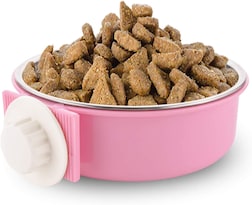 Cuenco Crate Dog Extraíble De Acero Inoxidable Para Comida Y Agua - Venta Internacional.
