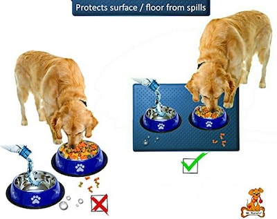 Foto 3 | Foto 3 | Mr. Peanut's Large Pet Food Mat, Premium Fda Food Grade Si - Venta Internacional.