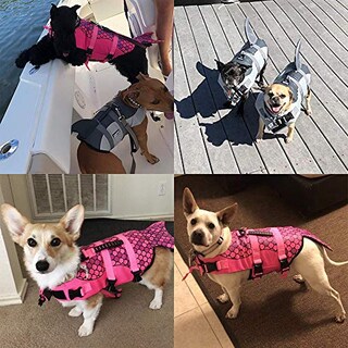 Foto 7 | Foto 7 | Traje De Baño De Seguridad Para Perros Pequeños Con Chaleco Salvavidas Haocoo Saver - Venta Internacional.
