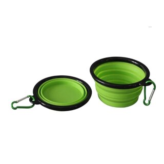 Foto 1 | Foto 1 | Plato de Silicon Portatil para Mascotas Verde