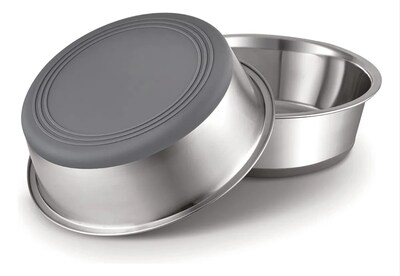 Foto 1 | Foto 1 | Set De 2 Tazónes Xtellar Para Perro 1.8l Color Plateado