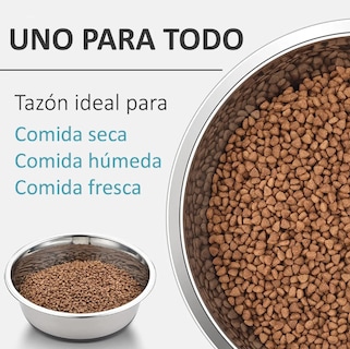 Foto 4 | Foto 4 | Set De 2 Tazónes Xtellar Para Perro 1.8l Color Plateado