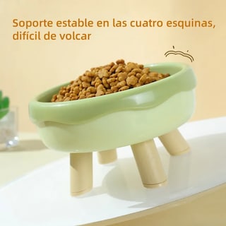 Foto 3 | Foto 3 | Comedero Xtellar Elevado De 2 Piezas Para Mascotas Color Verde Y Rosa