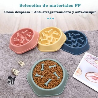 Foto 2 | Foto 2 | Plato Xtellar De Alimentación Lenta Para Perro Color Rosa