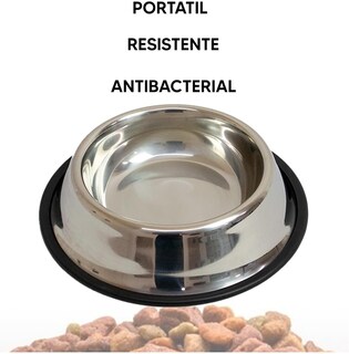 Foto 2 | Foto 2 | Comedero Antiderrape Para Mascotas Jauz Color Aluminio