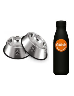 Foto 1 | Foto 1 | Pack Comedero Grande 64oz + Gratis Termo Güish De Regalo