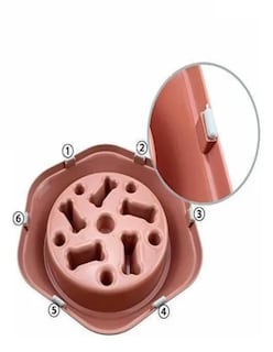 Foto 4 | Foto 4 | Plato De Alimentación Lenta Para Mascota + Gratis Termo Güish De Regalo