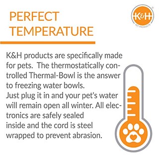 Foto 7 | Foto 7 | Cuenco De Agua Caliente K&h Pet Products Thermal-bowl 5.7 L De Granito - Venta Internacional.
